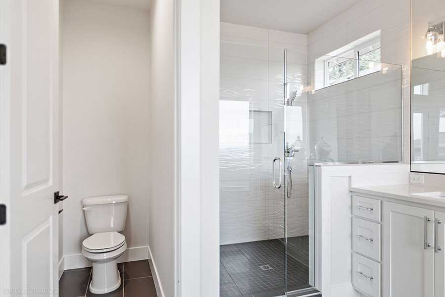 The Lily Custom Home Bathroom