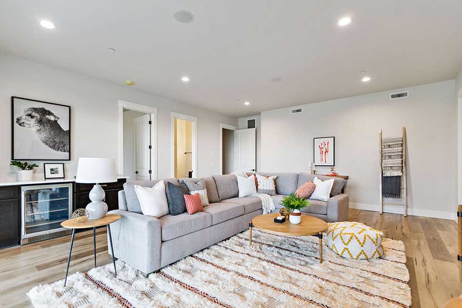 The Lily Custom Home Bonus Room