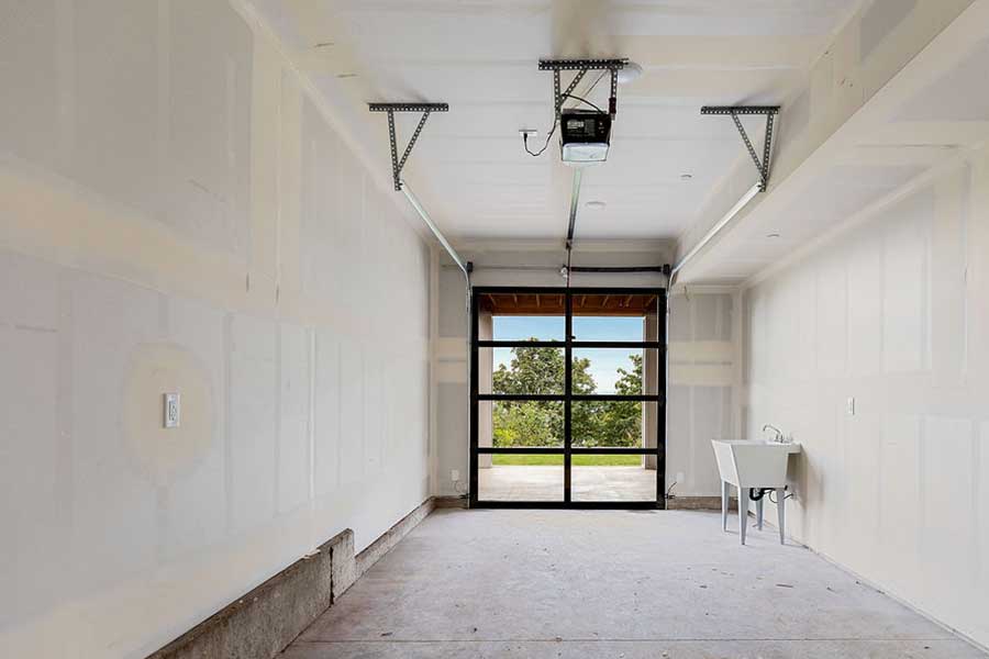 The Lily Custom Home Garage