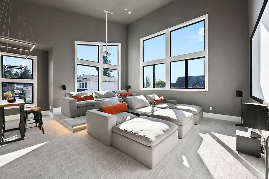 Fusion Oasis Custom Home Theater Room