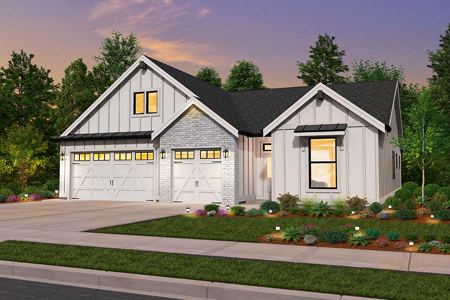 Signature Collection | The Lexington Farmhouse | Generation Homes Northwest