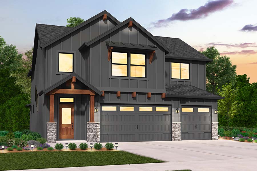 Signature Collection | The Kingston Farmhouse | Generation Homes Northwest